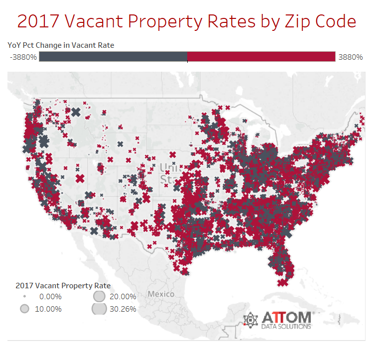 attom 2017 u s residential vacant property zombie foreclosure report 2