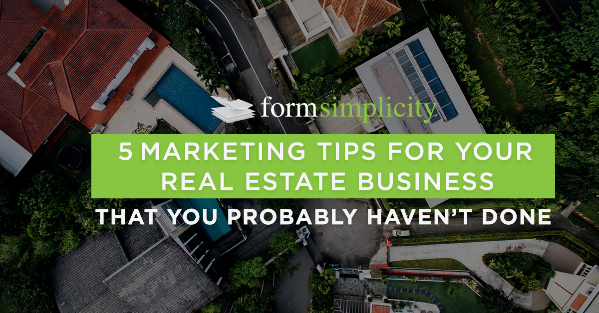 formsimplicity marketing tips probably havent tried yet