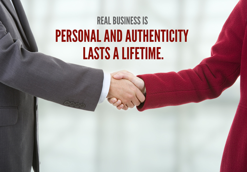 lwolf Real Business is Personal and Authenticity Lasts a Lifetime