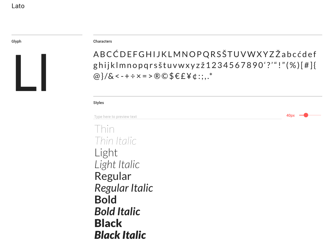 tribus typography web design 2