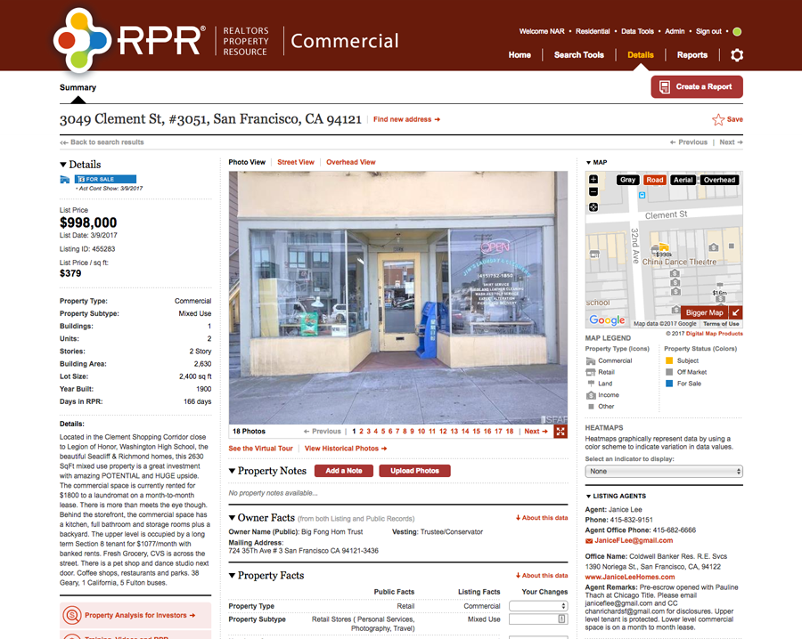 rpr core of rpr commercial 2