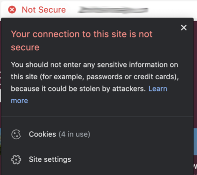 wav website is not secure 7