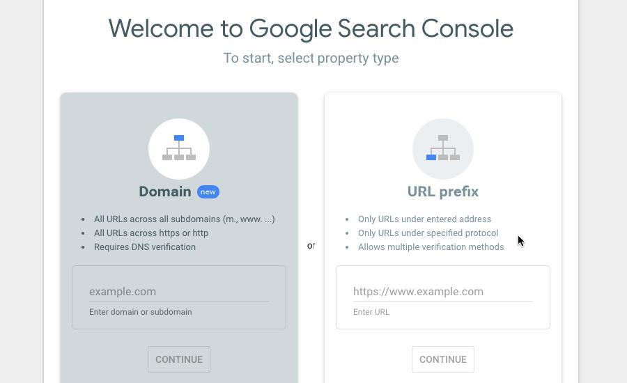 rna google real estate search console analytics 2