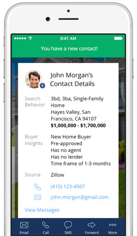 zillow premier agent app contact info