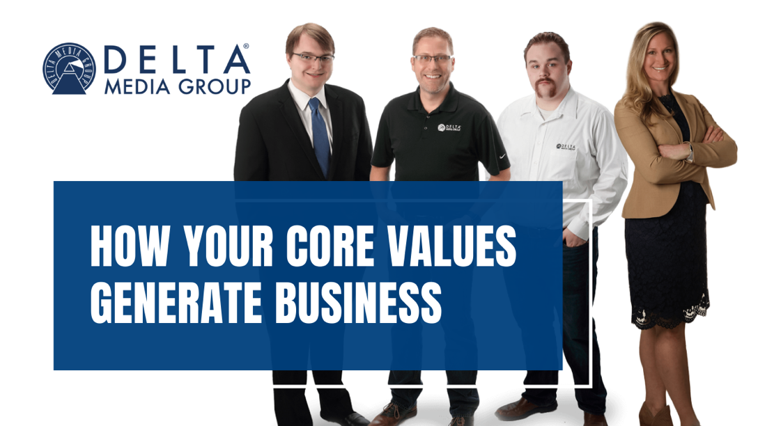 delta how your core values generate business