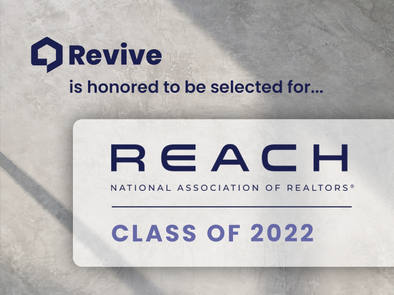 revive NAR REACH Announcement 1