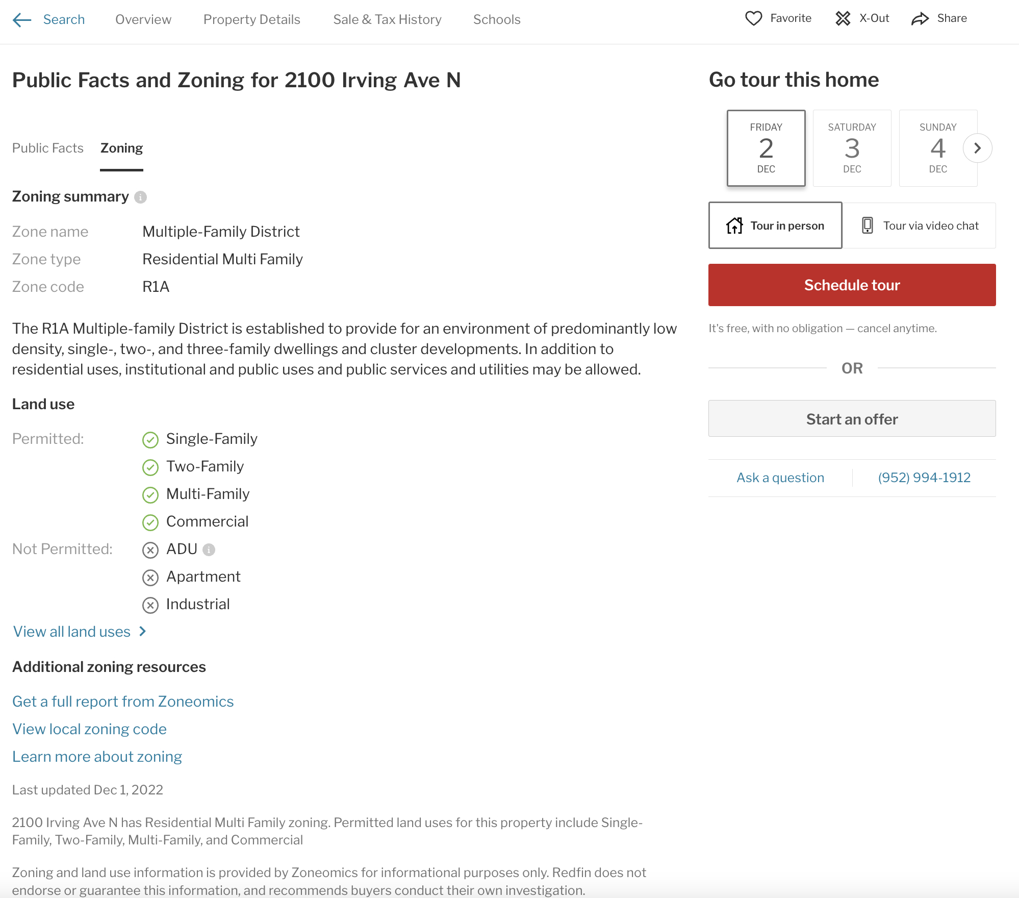 redfin adds zoning data