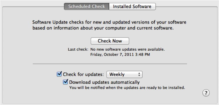 Apple Software Update 2