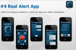 Real Alert smartphone app 300x197