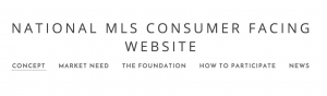 National MLS Consumer Facing Website Concept 300x88