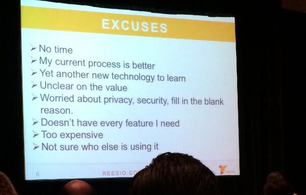 realtech2014 excuses